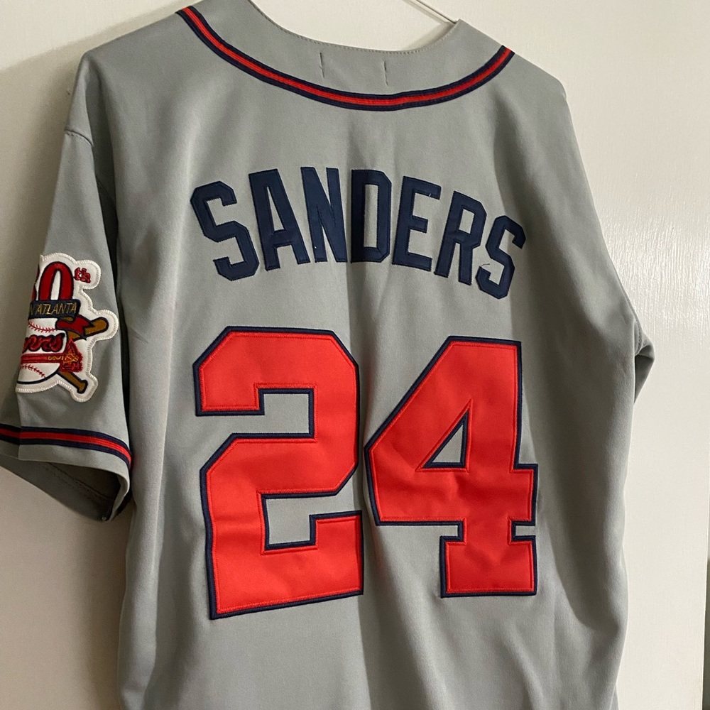 Deion Sanders Braves Jersey